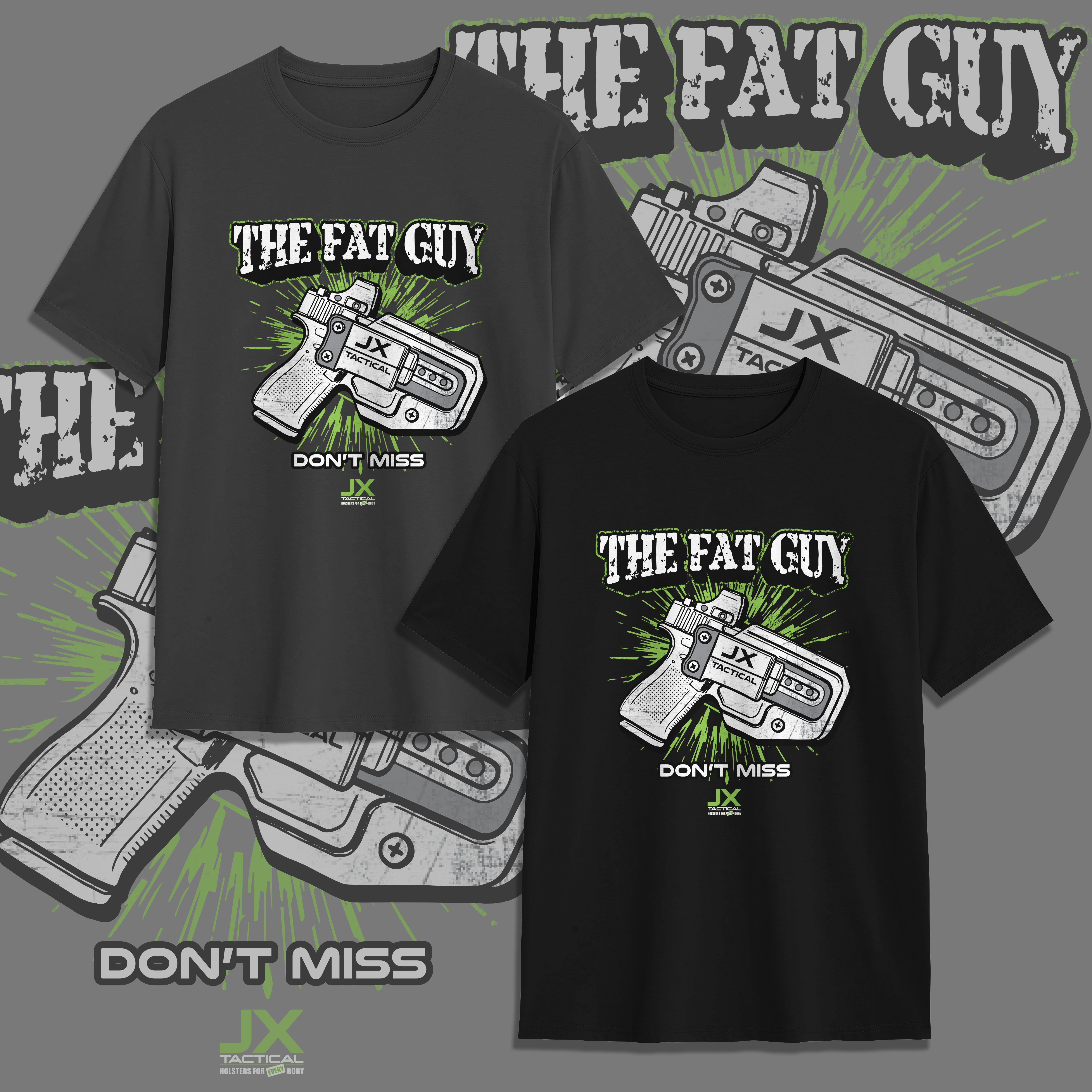 T-shirt Design by V FOUR Design for JX Tactical | Design #35074045