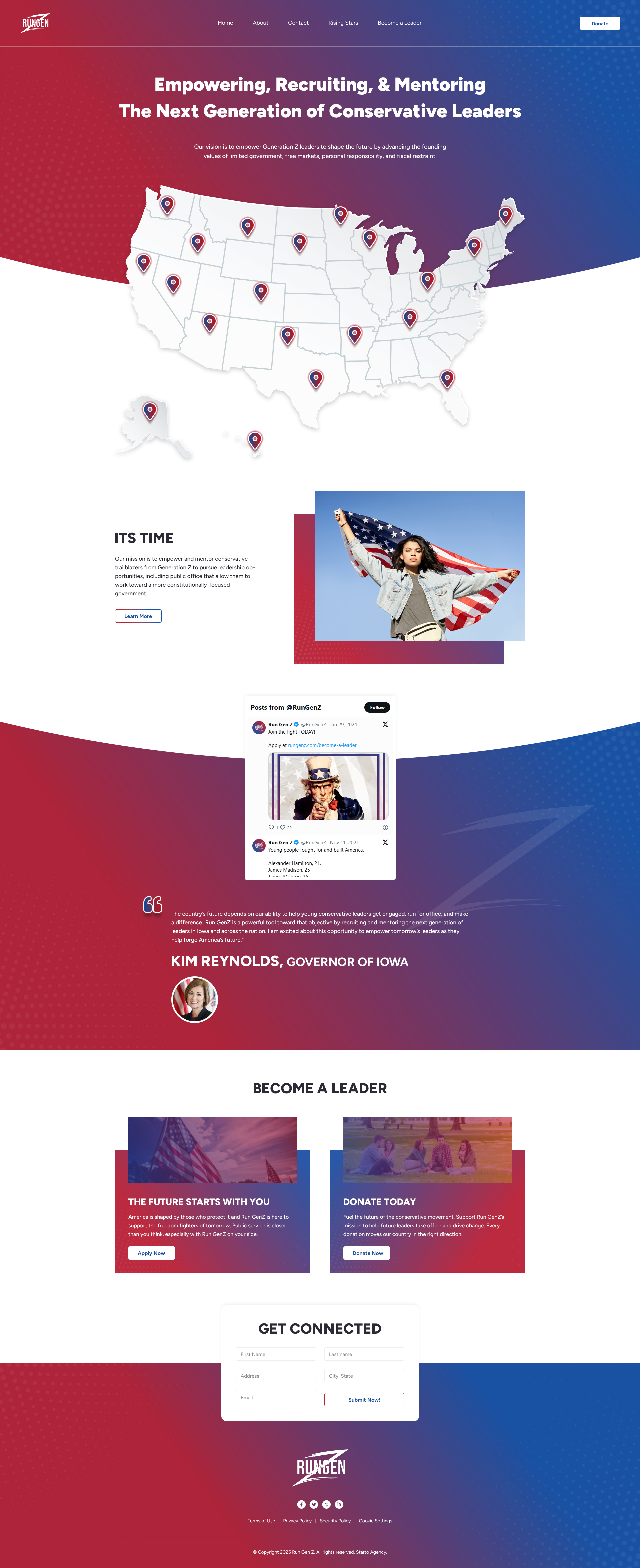 Web Design by Starto Agency for this project | Design #35086683