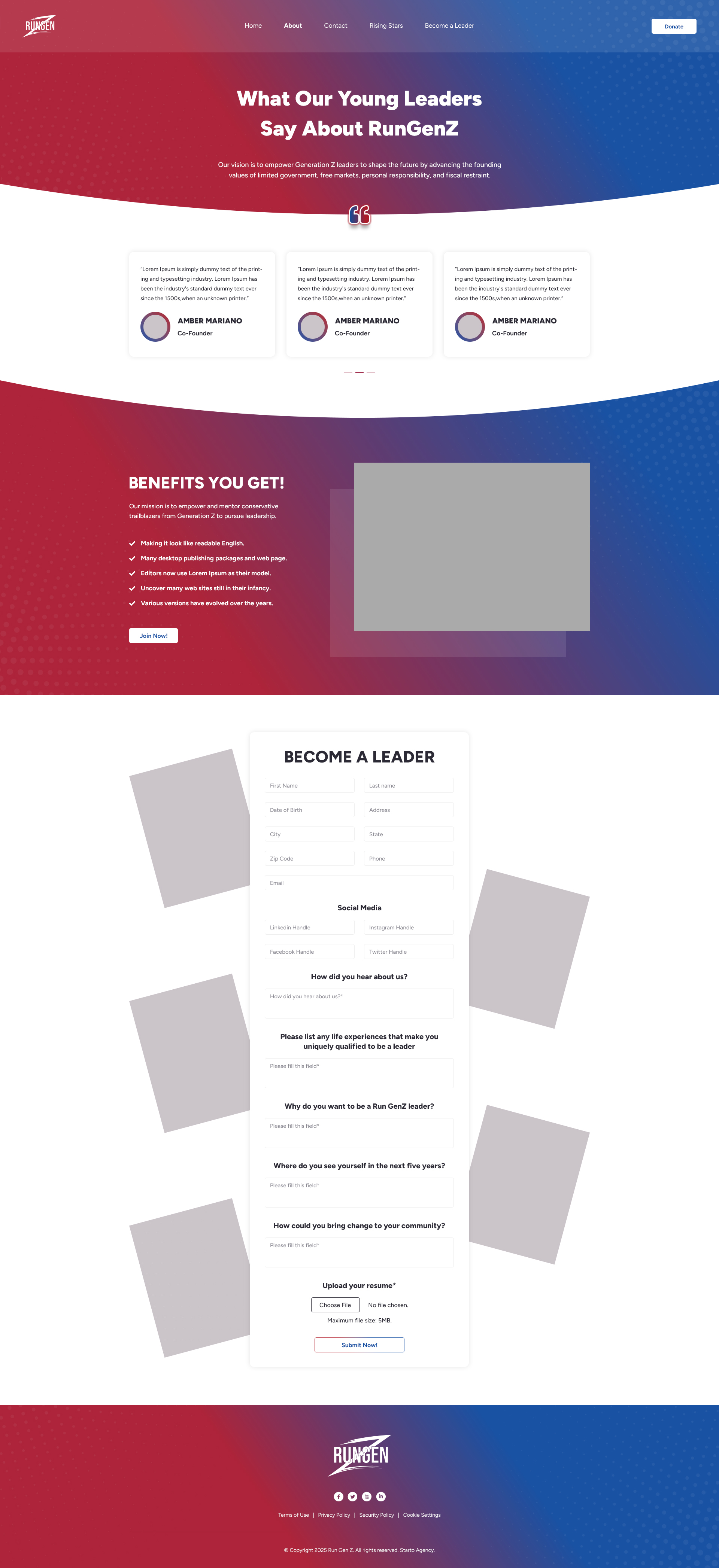 Web Design by Starto Agency for this project | Design #35093448