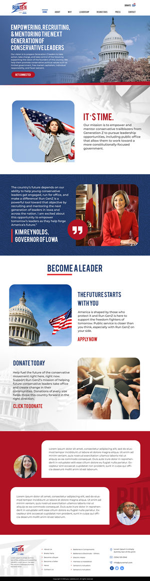Web Design by khizar_911 for this project | Design #35076687