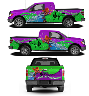 Graphic Design by Yayan gesuter for Power Wash Music City | Design: #35082445