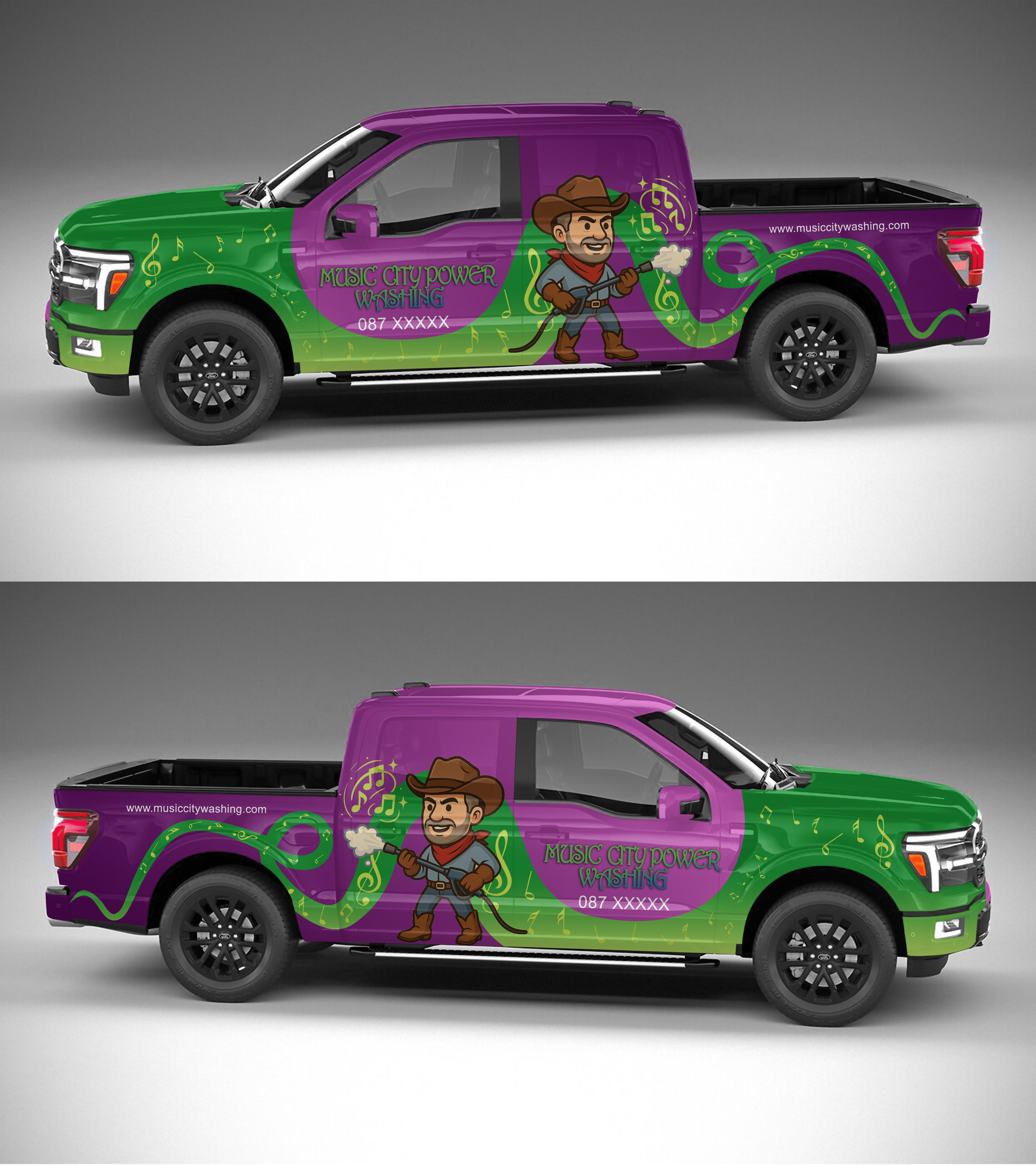 Graphic Design by Yayan gesuter for Power Wash Music City | Design #35082825