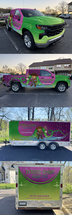 Graphic Design by Yayan gesuter for Power Wash Music City | Design: #35090544