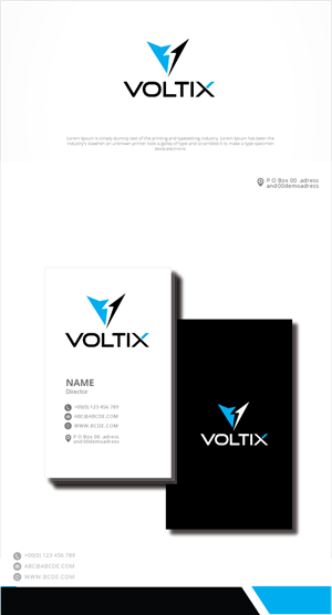 Logo Design by zebronicgraphic for Voltix Ltd | Design: #35084656