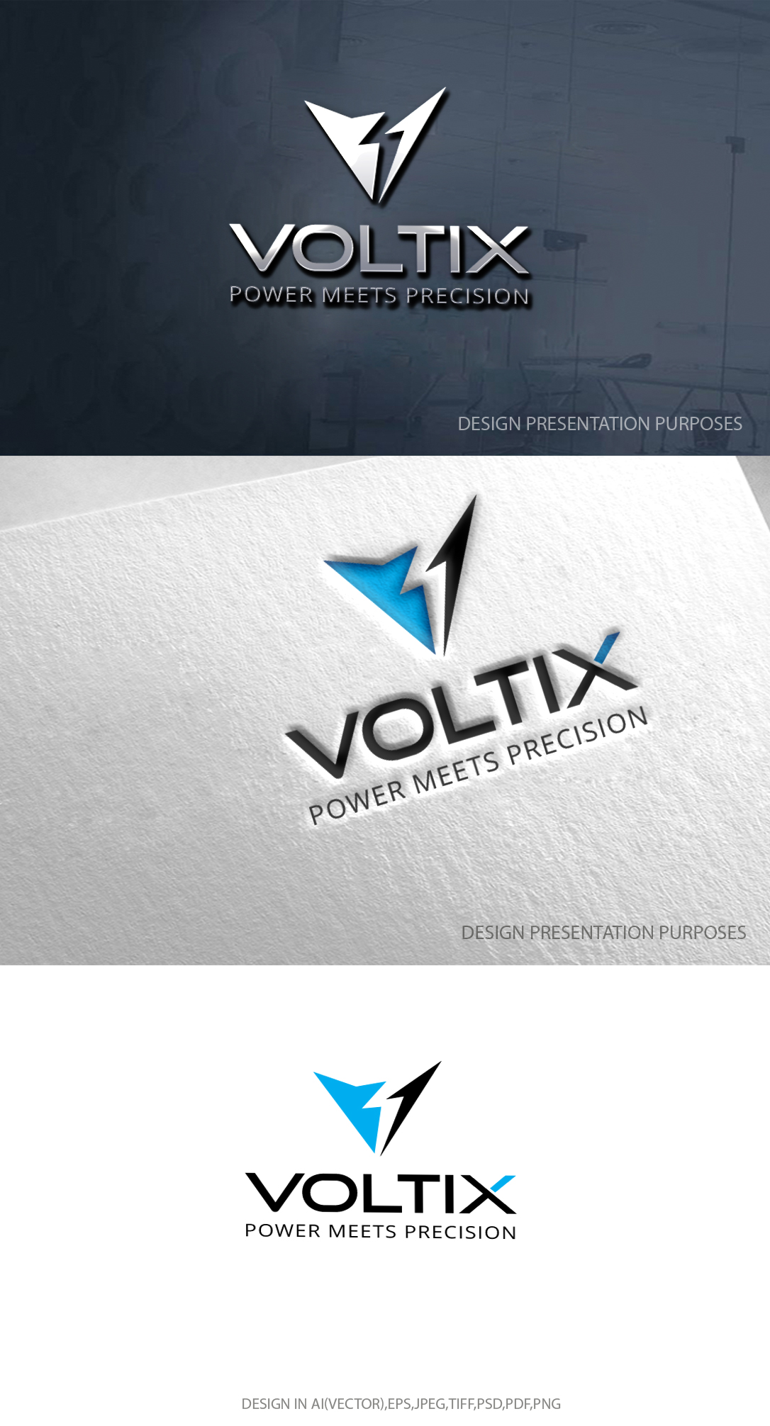 Logo Design by zebronicgraphic for Voltix Ltd | Design #35103009