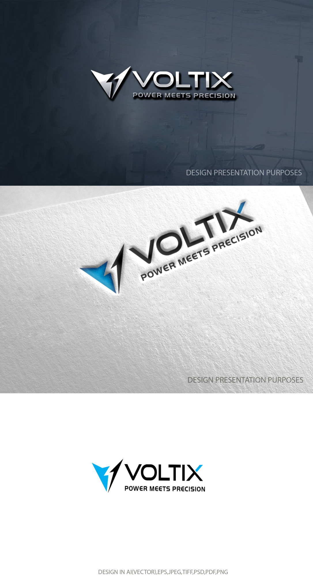 Logo Design by zebronicgraphic for Voltix Ltd | Design #35103010