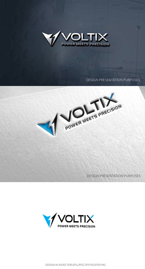 Logo Design by zebronicgraphic for Voltix Ltd | Design: #35103010