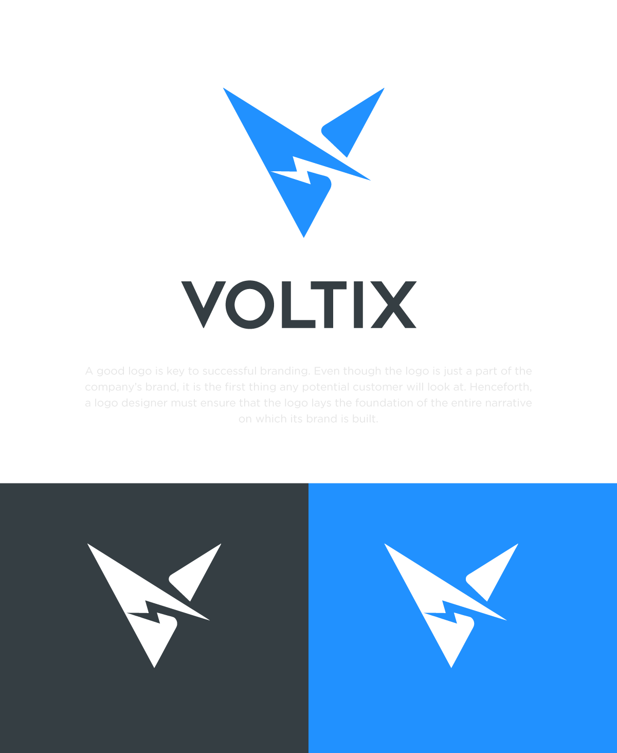 Logo Design by Abdul 20 for Voltix Ltd | Design #35107143