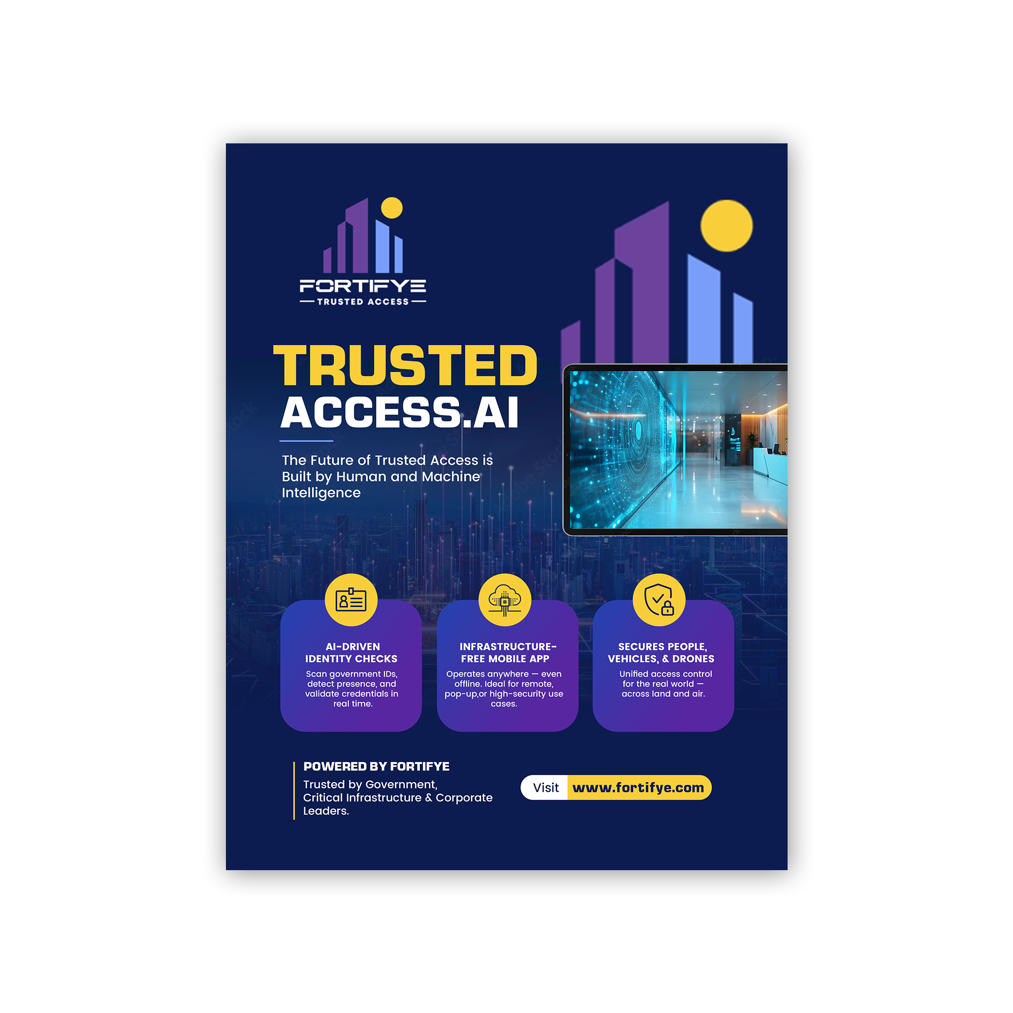 Flyer Design by Design Motion for Fortifye Inc.  | Design #35204187