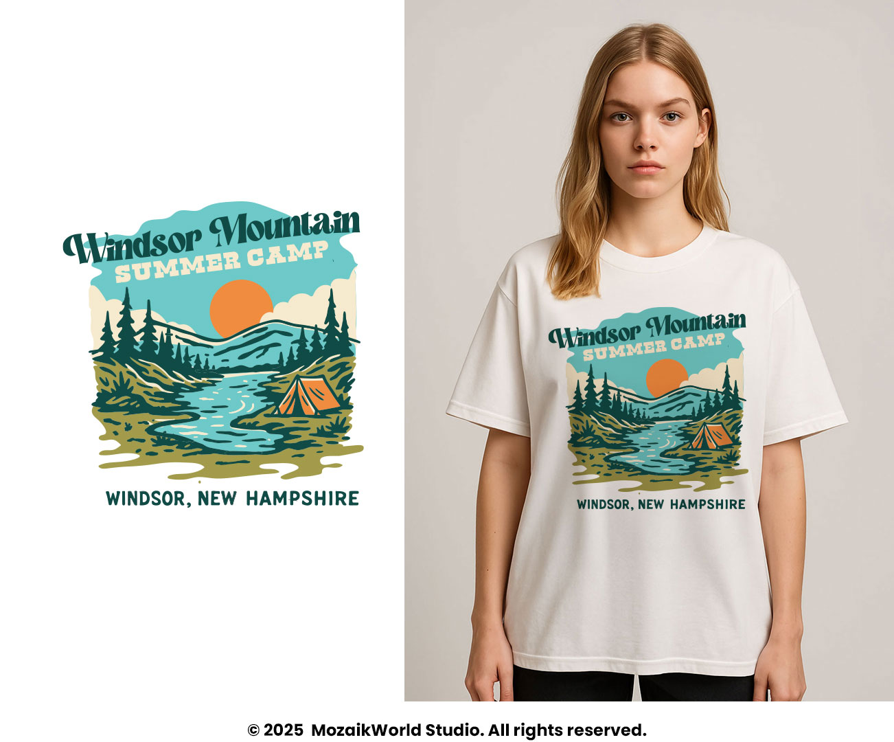 T-shirt Design by Mozaikworld Studio for this project | Design #35107766