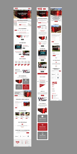 Web Design by Creations Box 2015 for Waste Solutions of Tennessee | Design: #35424450