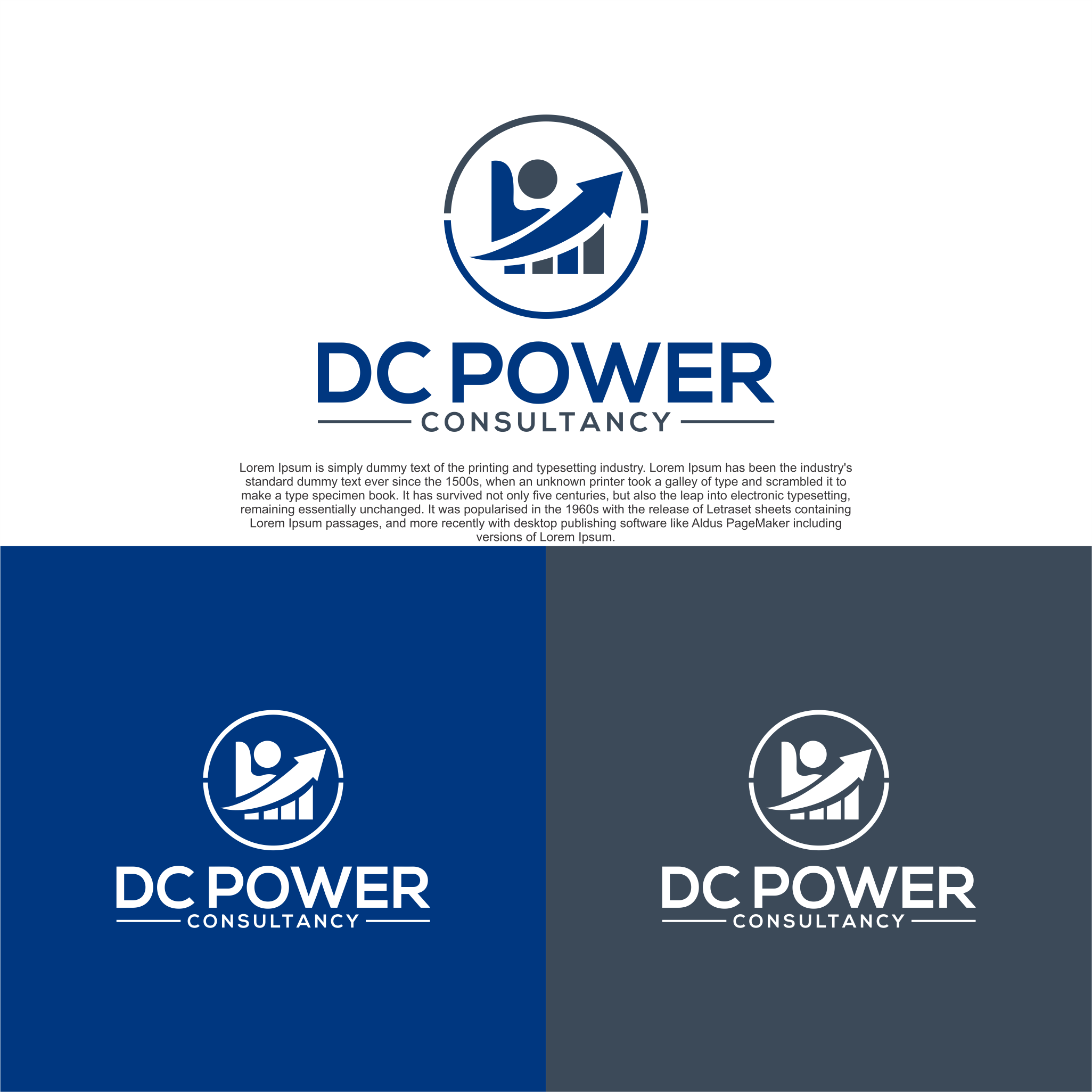 Logo Design by diego costa for DC Power Consultancy | Design #35089201