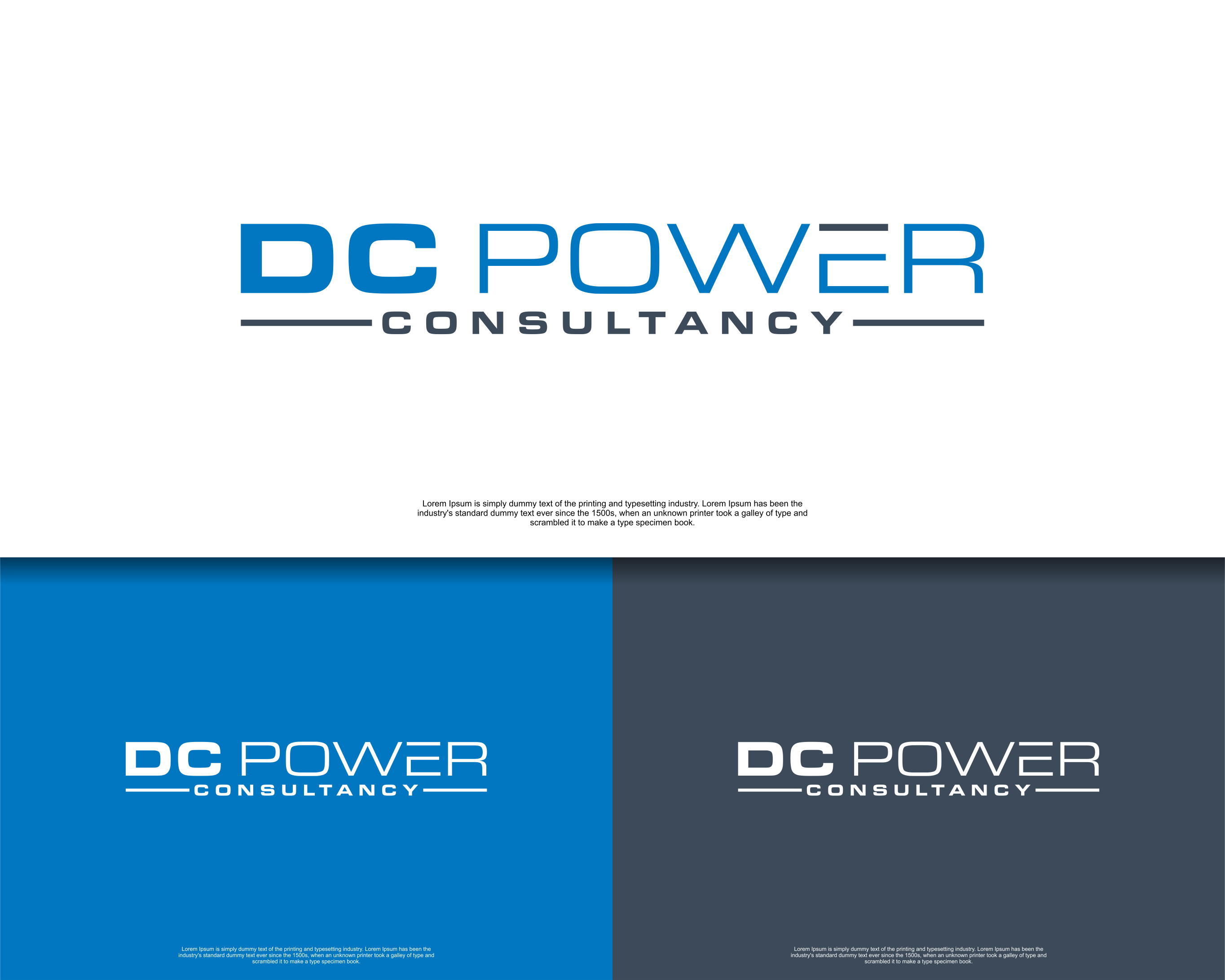 Logo Design by logomarket8 for DC Power Consultancy | Design #35094154