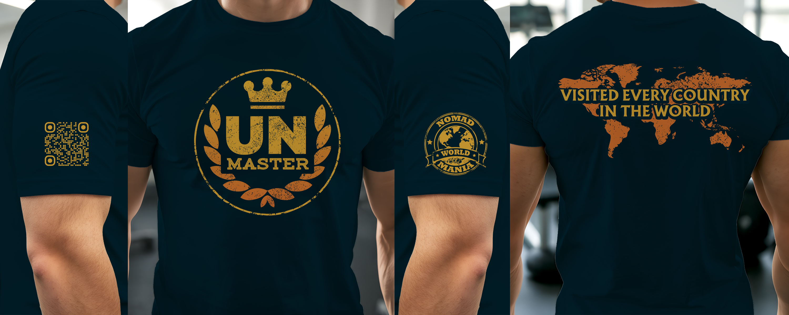 T-shirt Design by NancyTan for NomadMania | Design #35142245