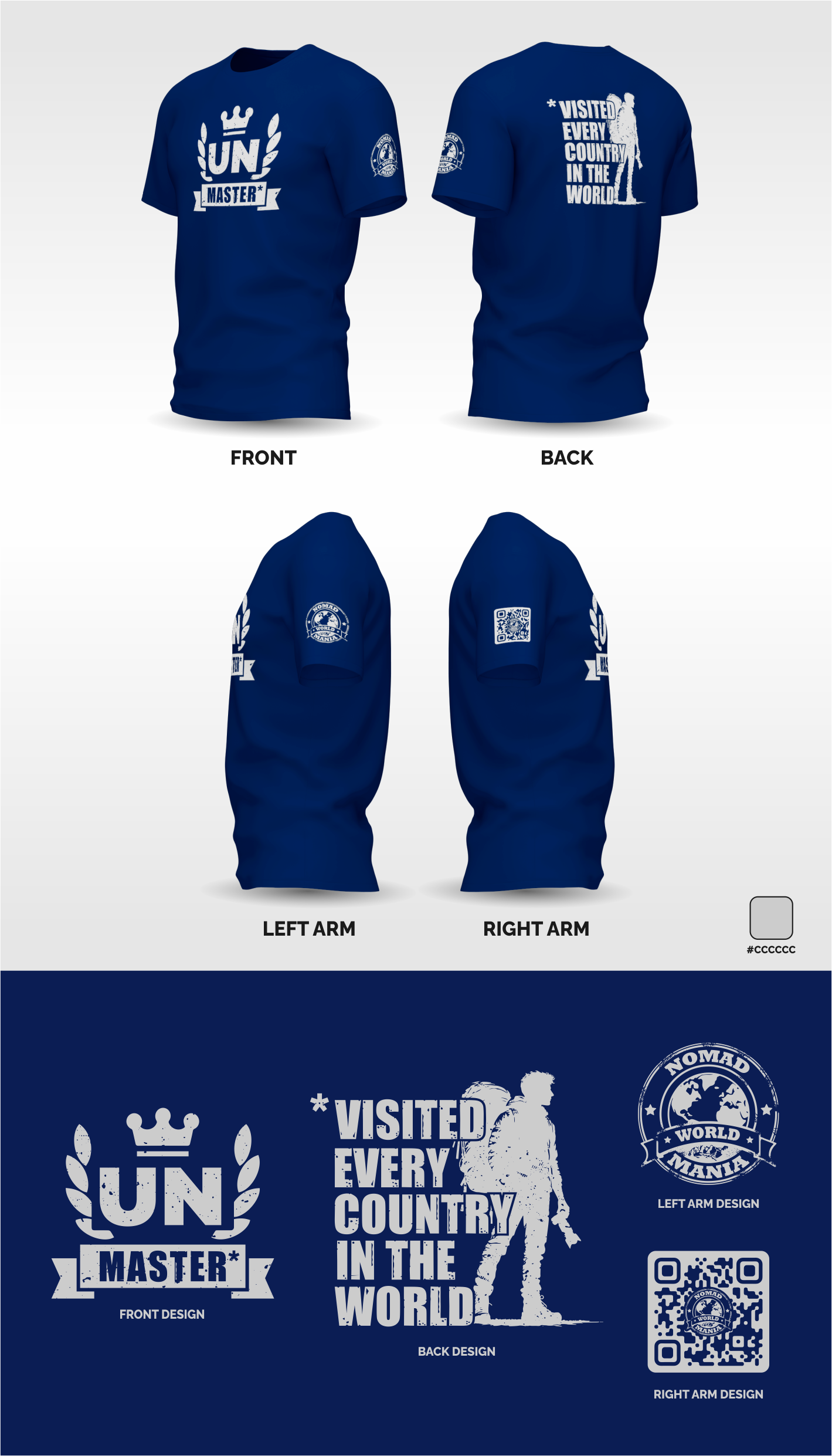 T-shirt Design by Ainabe for NomadMania | Design #35110710