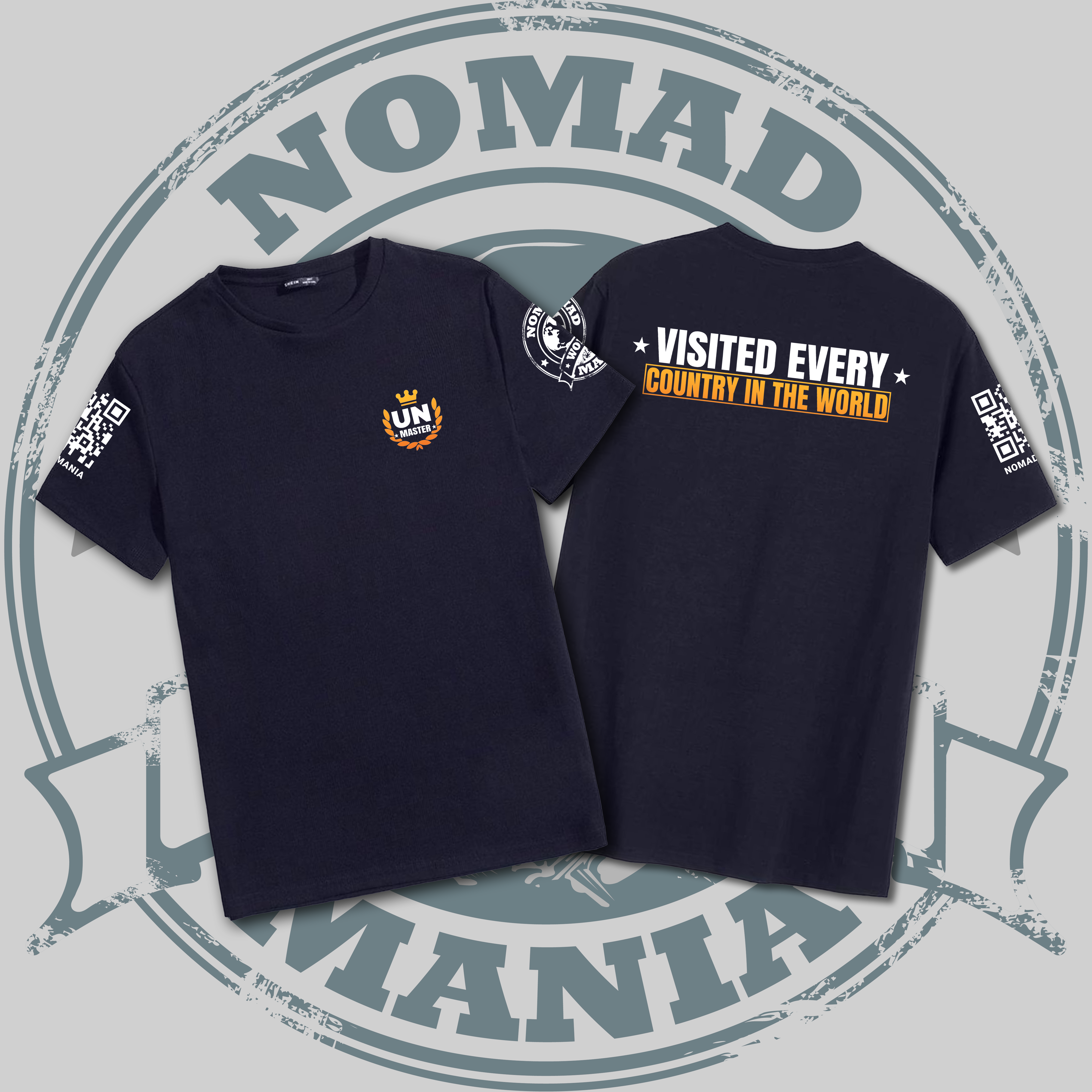 T-shirt Design by Fortunate Studio for NomadMania | Design #35089836