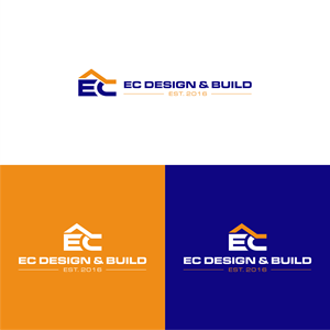 Logo Design by melzh for EC Design & Build  | Design: #35090327