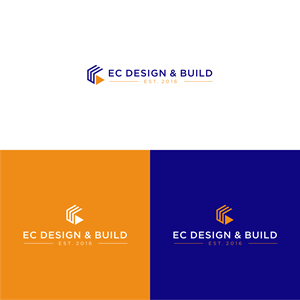 Logo Design by melzh for EC Design & Build  | Design: #35091573
