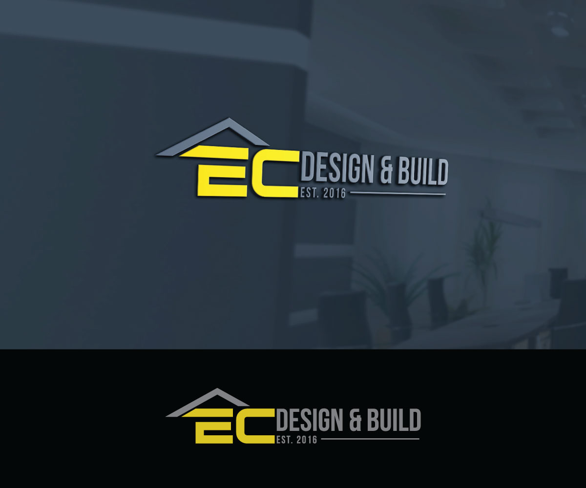 Logo Design by Srk pix!14 for EC Design & Build  | Design #35092383