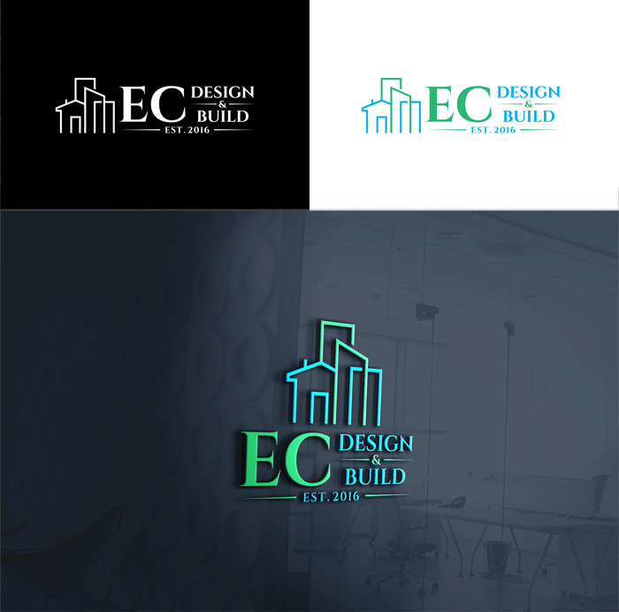 Logo Design by RA-bica for EC Design & Build  | Design #35090190