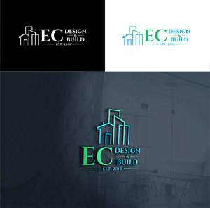 Logo Design by RA-bica for EC Design & Build  | Design: #35090190