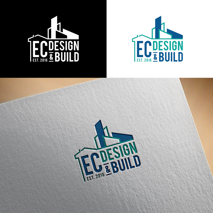 Logo Design by RA-bica for EC Design & Build  | Design #35090191