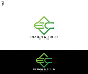 Logo Design by poisonvectors for EC Design & Build  | Design: #35088697