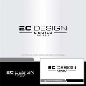 Logo Design by win it for EC Design & Build  | Design: #35088314