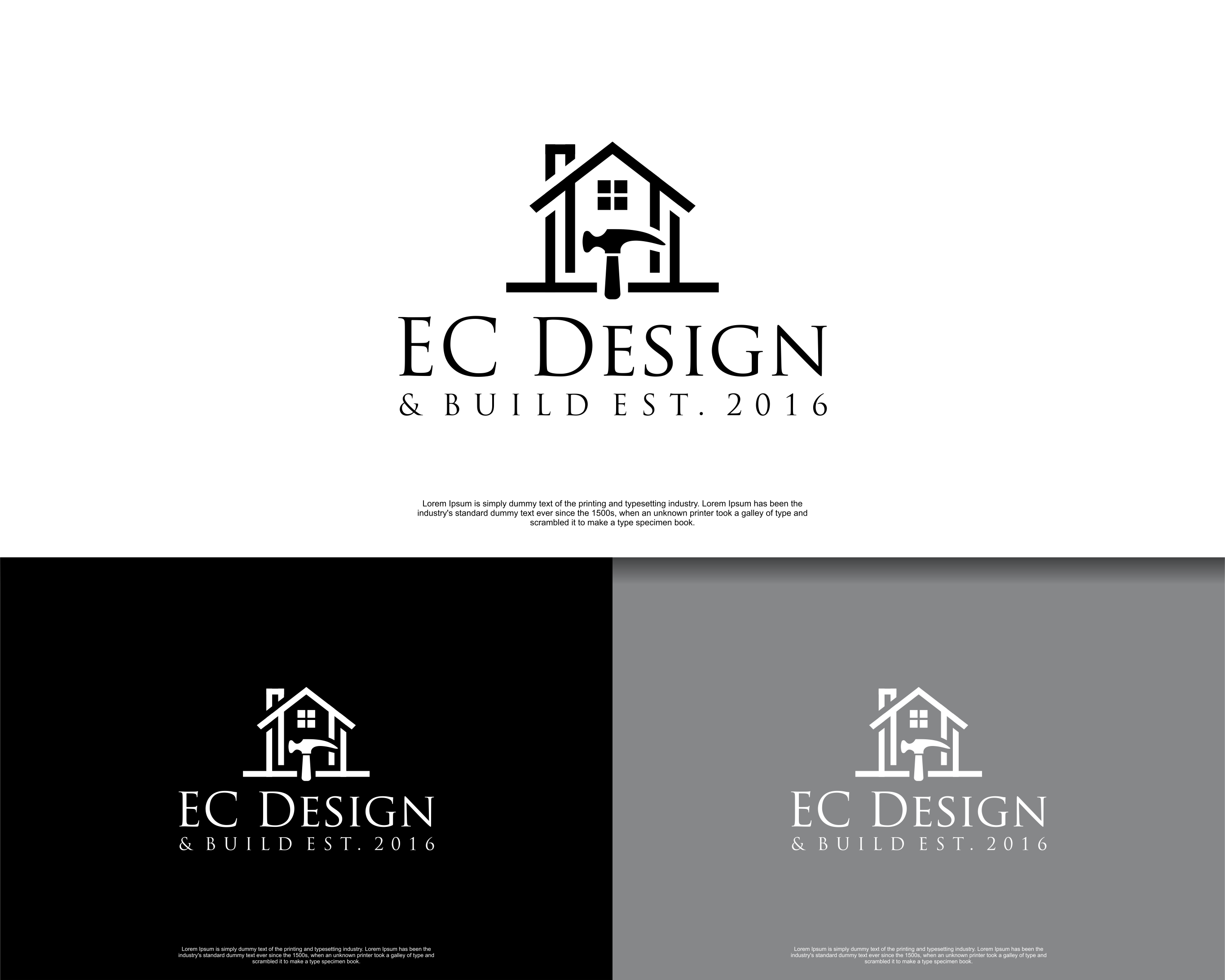 Logo-Design von logomarket8 für EC Design & Build  | Design #35093948