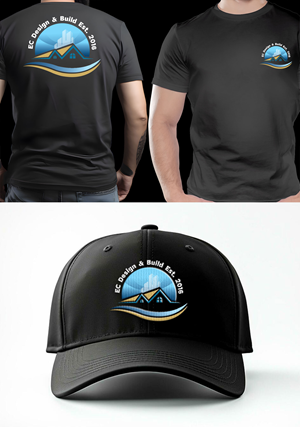 Logo Design by Wonderful design for EC Design & Build  | Design: #35091323