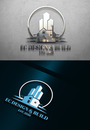 Logo Design by Wonderful design for EC Design & Build  | Design: #35091959