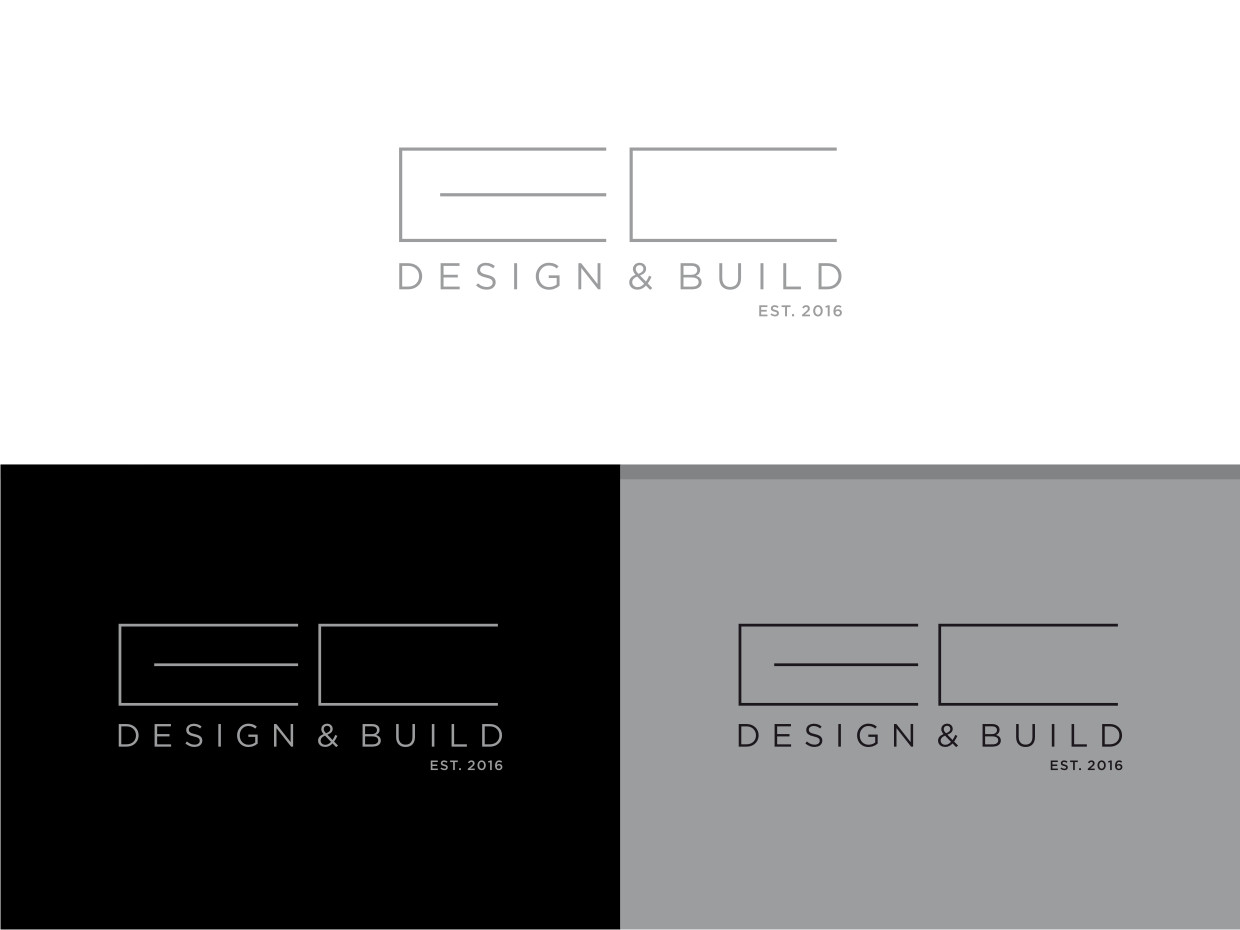 Logo Design by Atvento Graphics for EC Design & Build  | Design #35091339