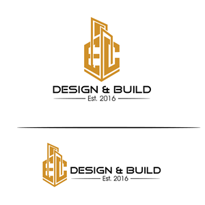 Logo-Design von GODDREAMCREATION für EC Design & Build  | Design #35091694
