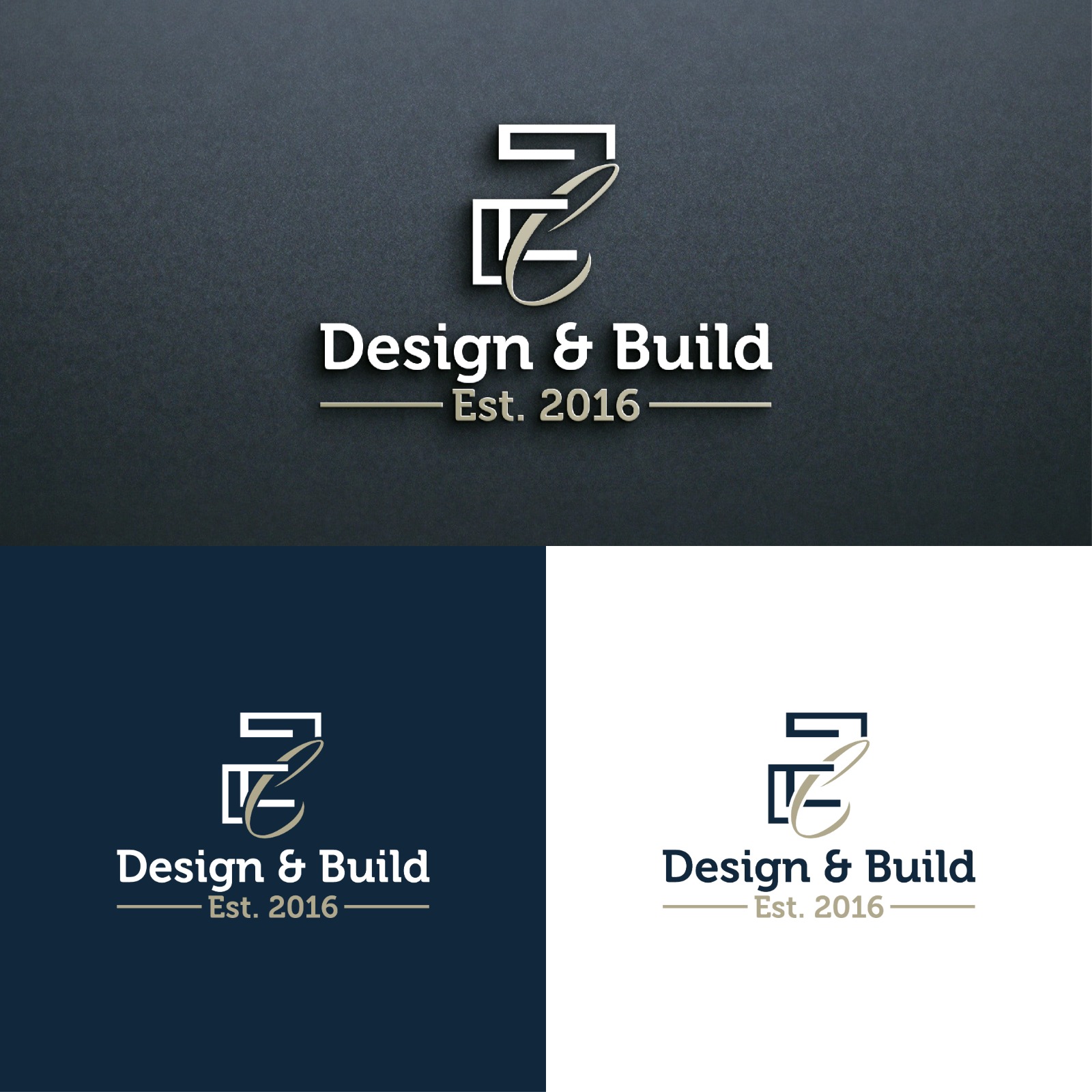Logo-Design von Titan Solbiz für EC Design & Build  | Design #35092504