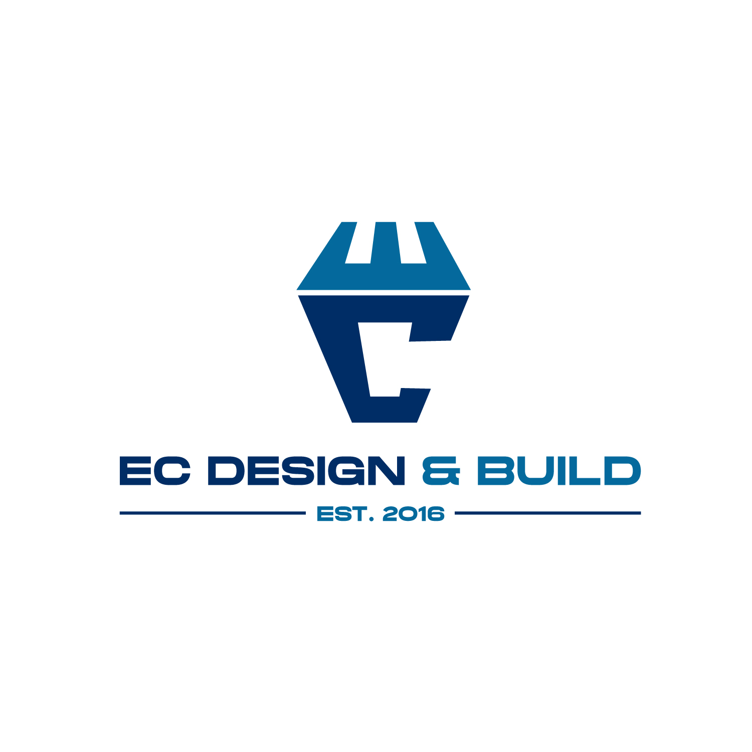 Logo Design by geni for EC Design & Build  | Design #35091095