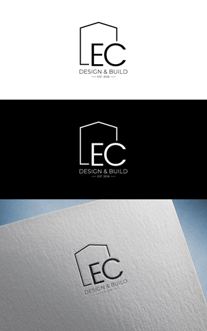 Logo Design by flora.c design for EC Design & Build  | Design: #35098556