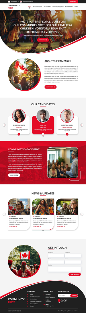 Web Design by pb for this project | Design: #35093206
