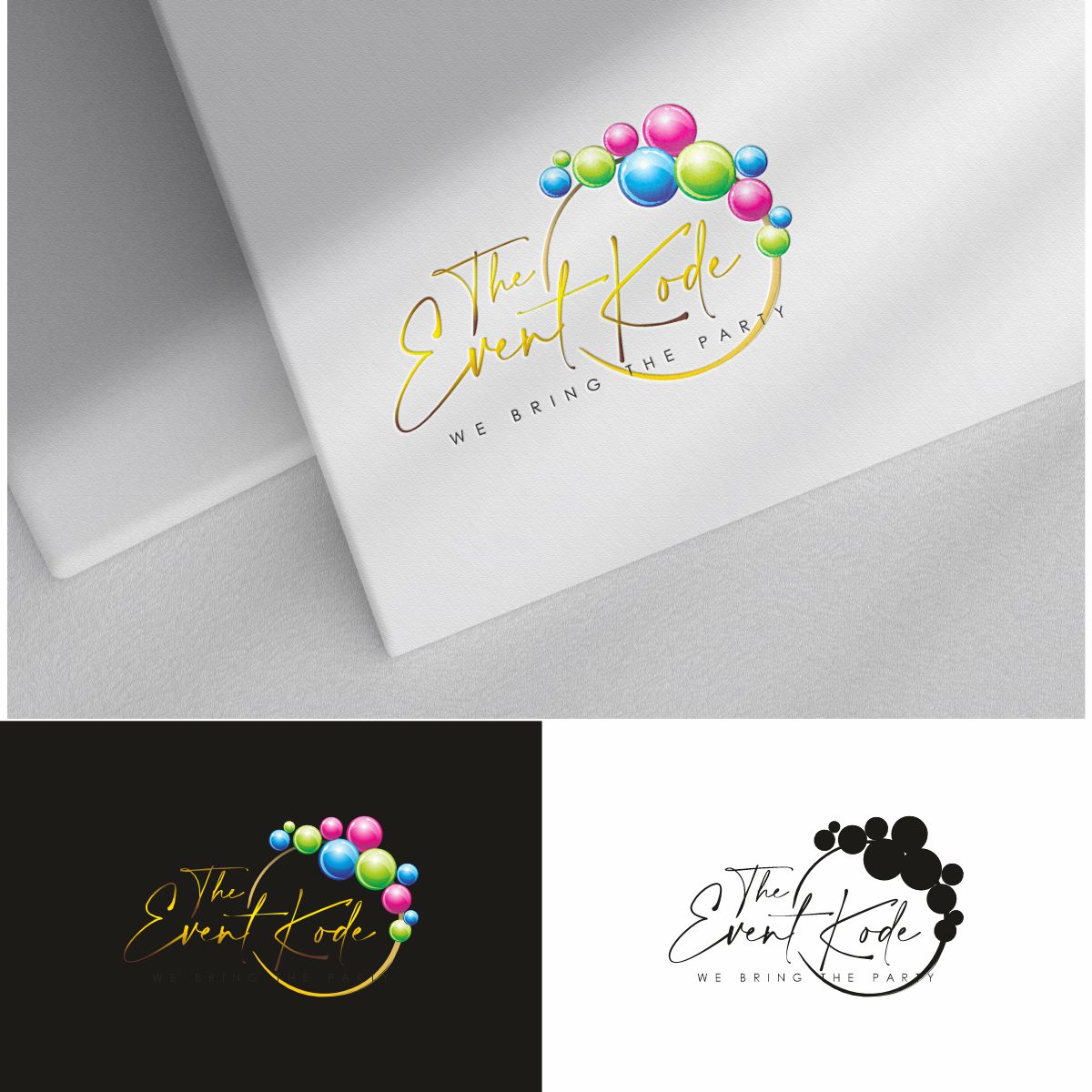 Logo Design by Fortmindz for The Event Kode | Design #35090872