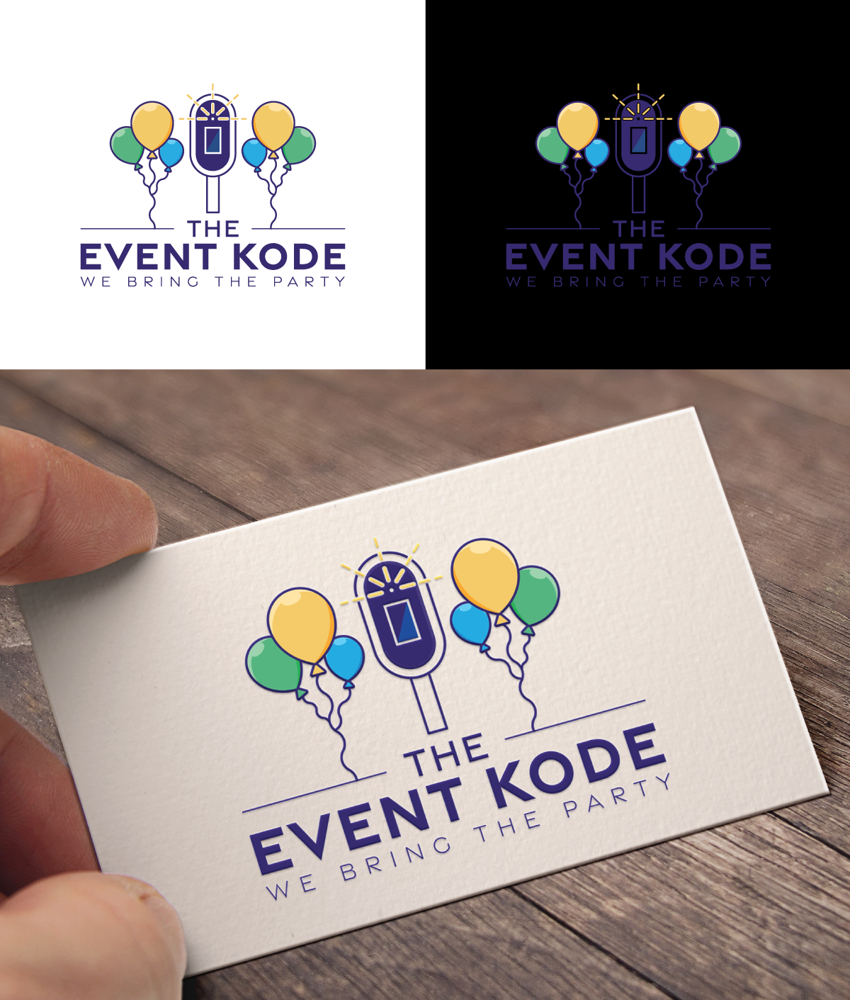 Diseño de Logo por Digi_Design555 para The Event Kode | Diseño #35091022