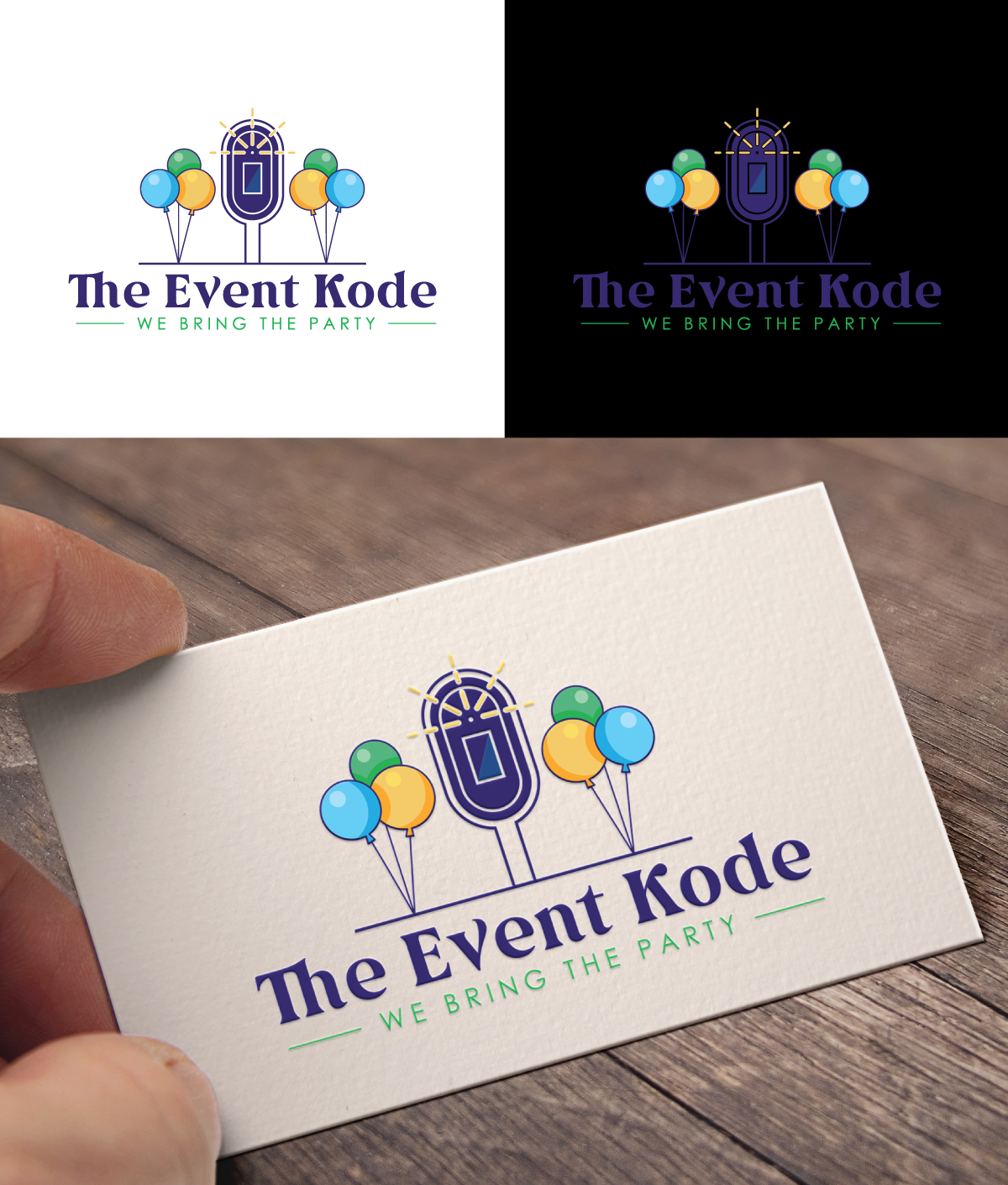 Logo Design by Digi_Design555 for The Event Kode | Design #35091023
