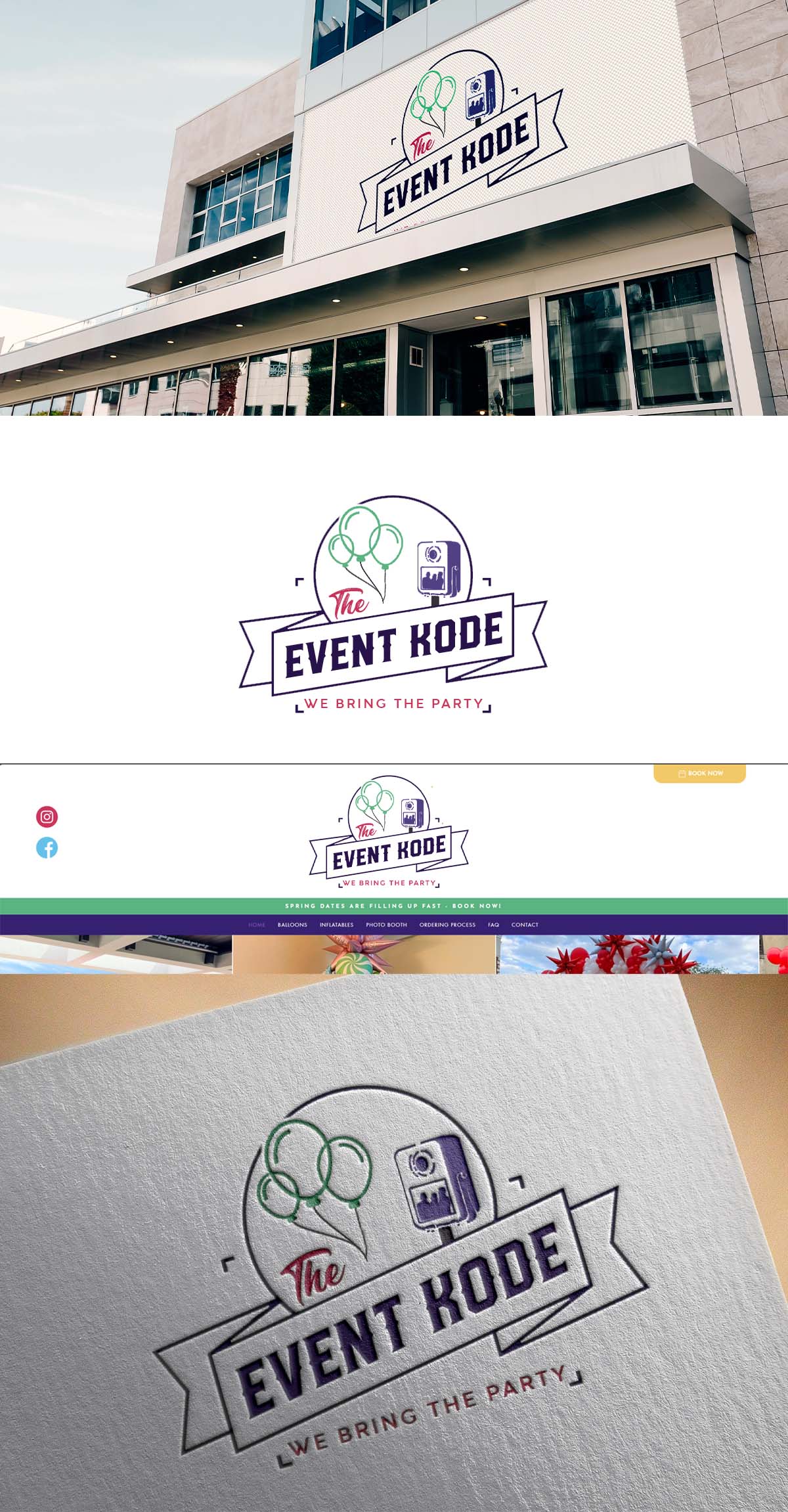 Diseño de Logo por SR Creations. para The Event Kode | Diseño #35090849
