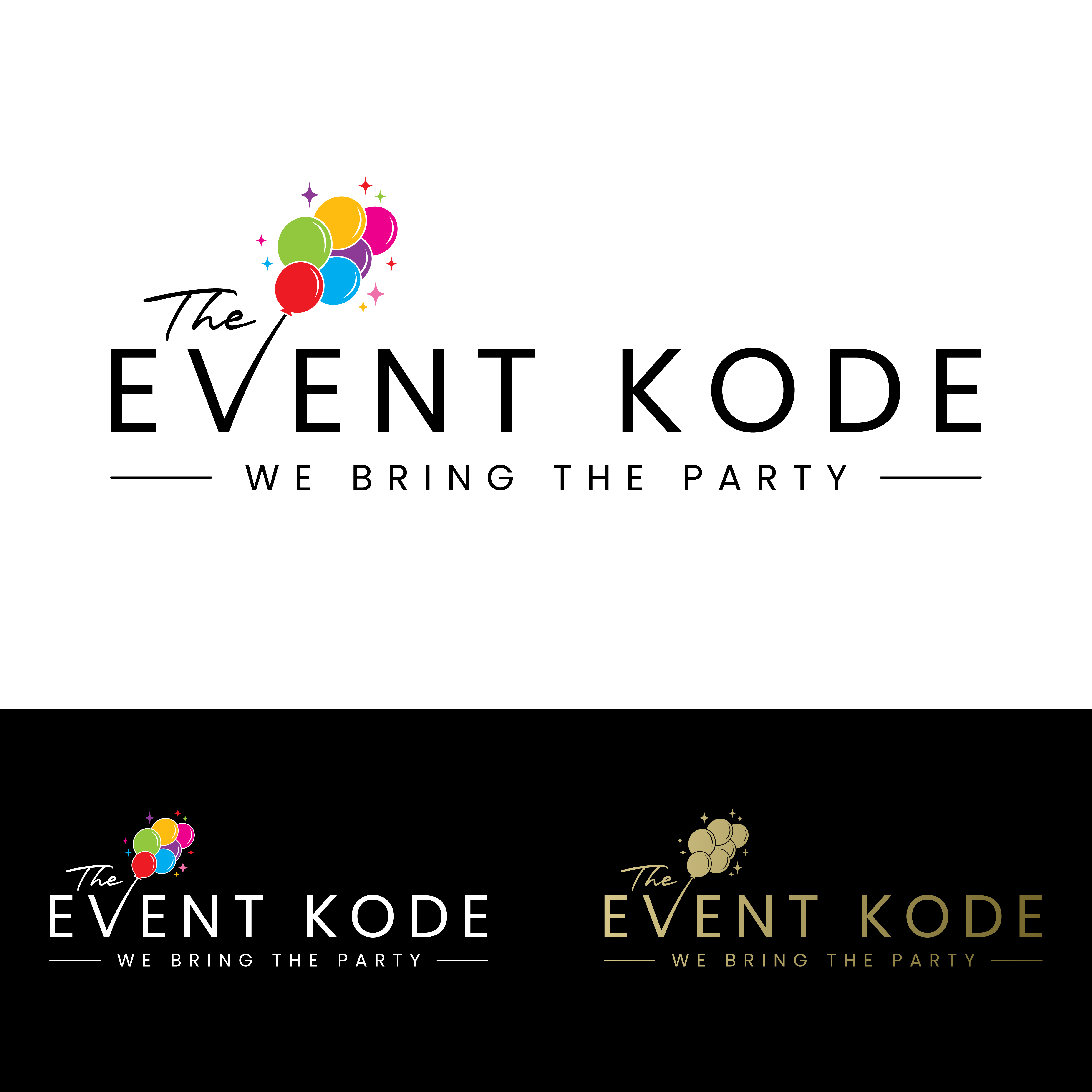 Logo Design by John Mark Arts for The Event Kode | Design #35093054