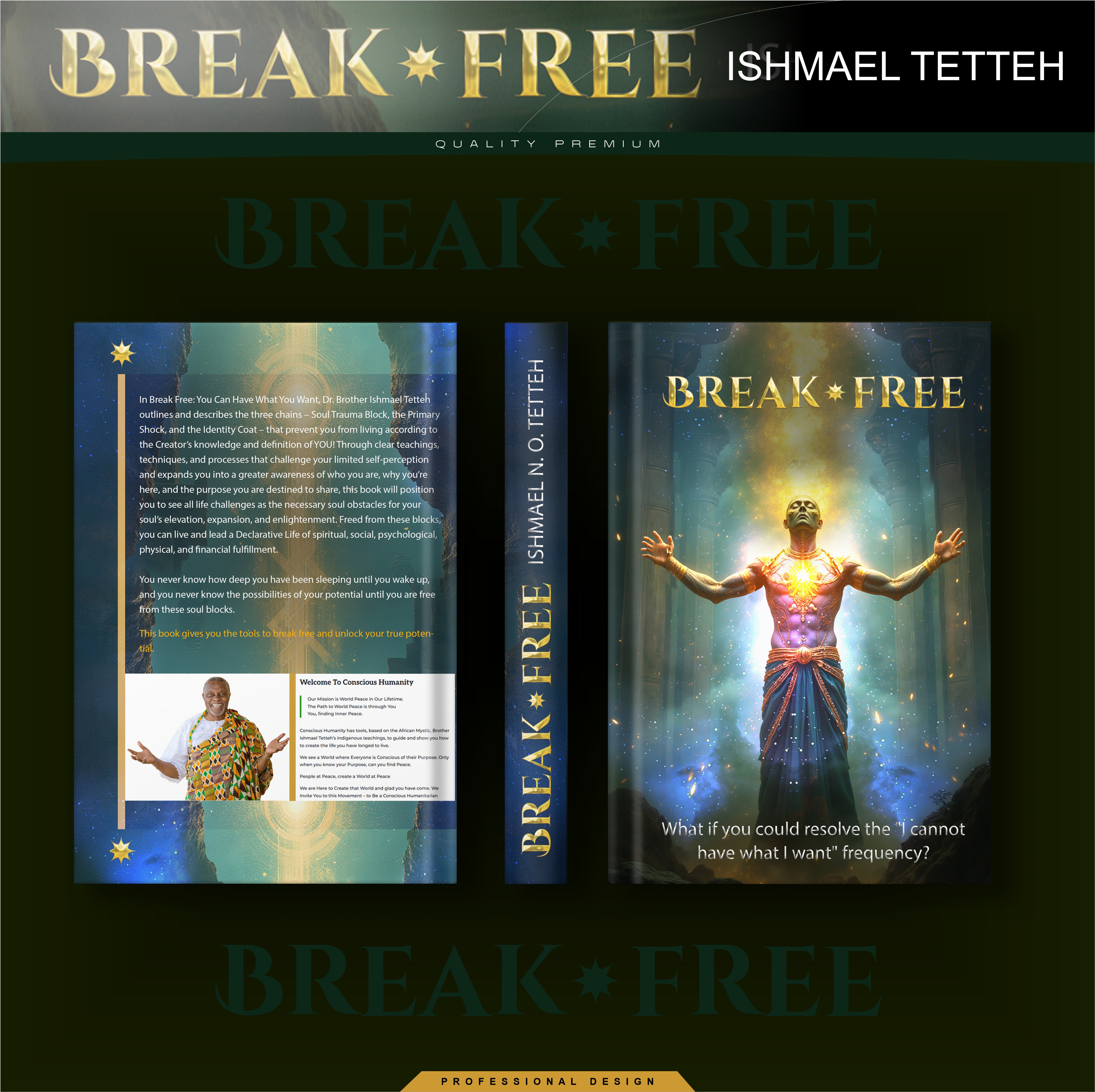 Book Cover Design by MARO07 for Conscious Humanity, Inc | Design #35102029