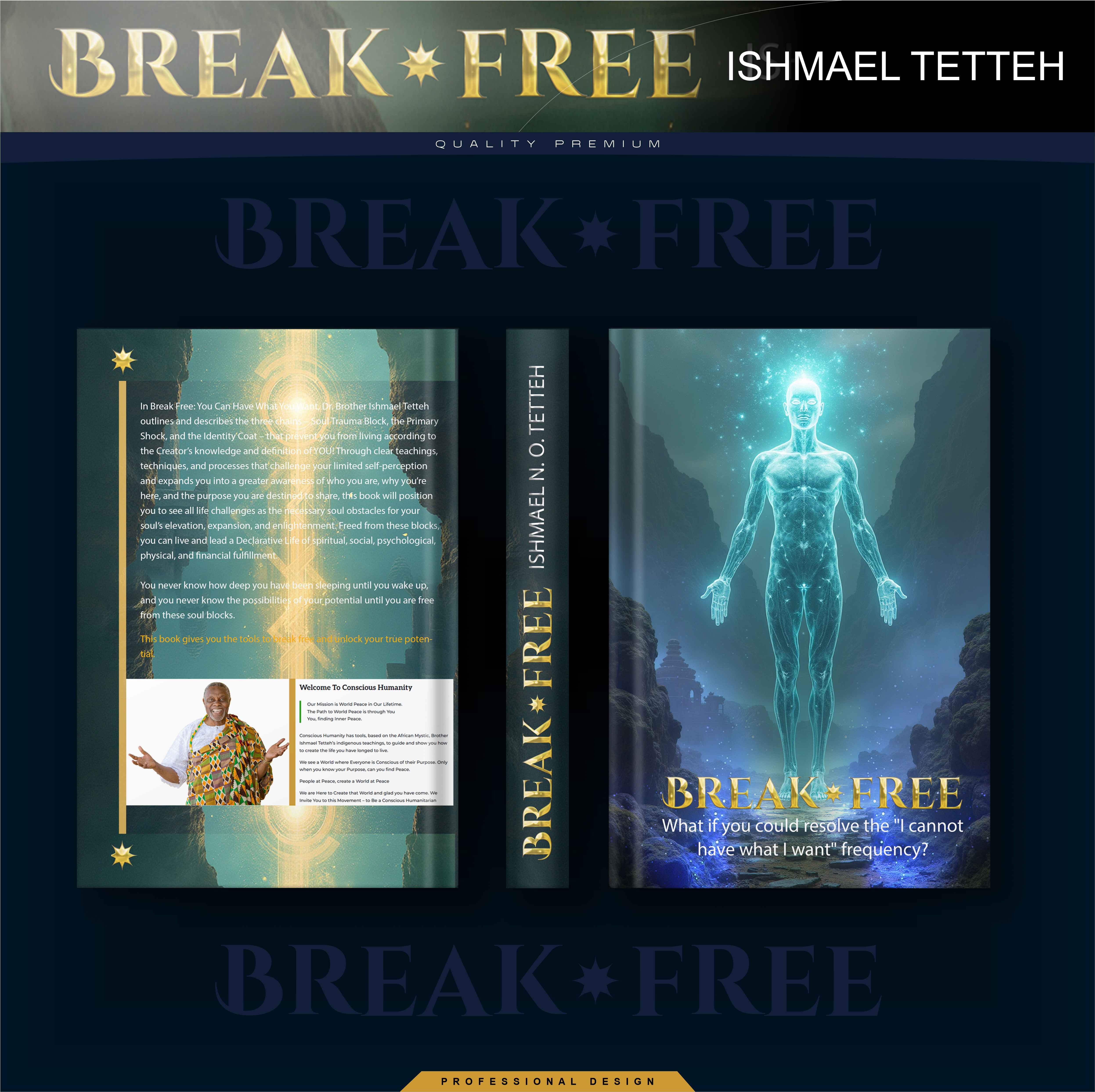 Book Cover Design by MARO07 for Conscious Humanity, Inc | Design #35102030