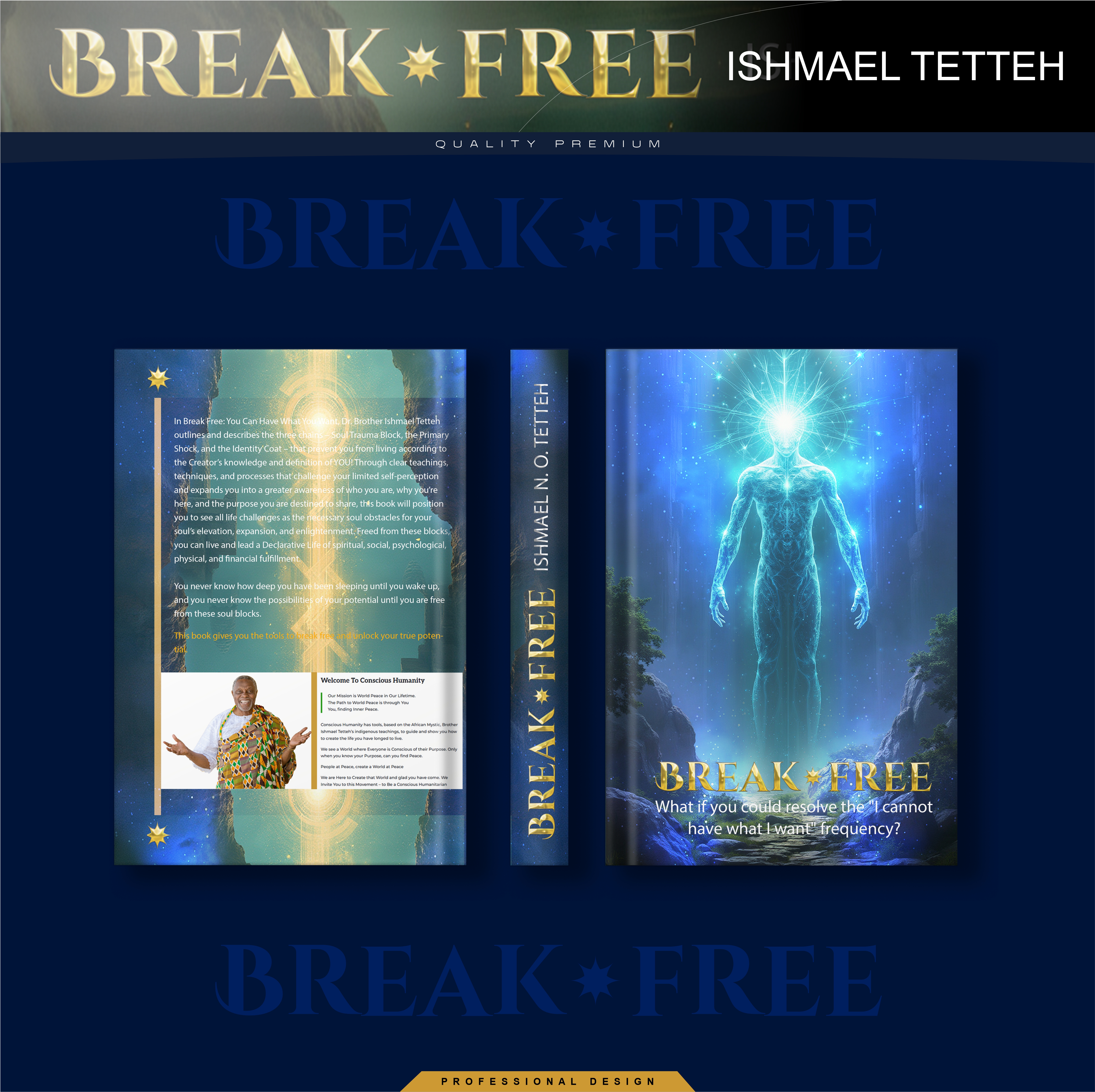 Book Cover Design by MARO07 for Conscious Humanity, Inc | Design #35102031