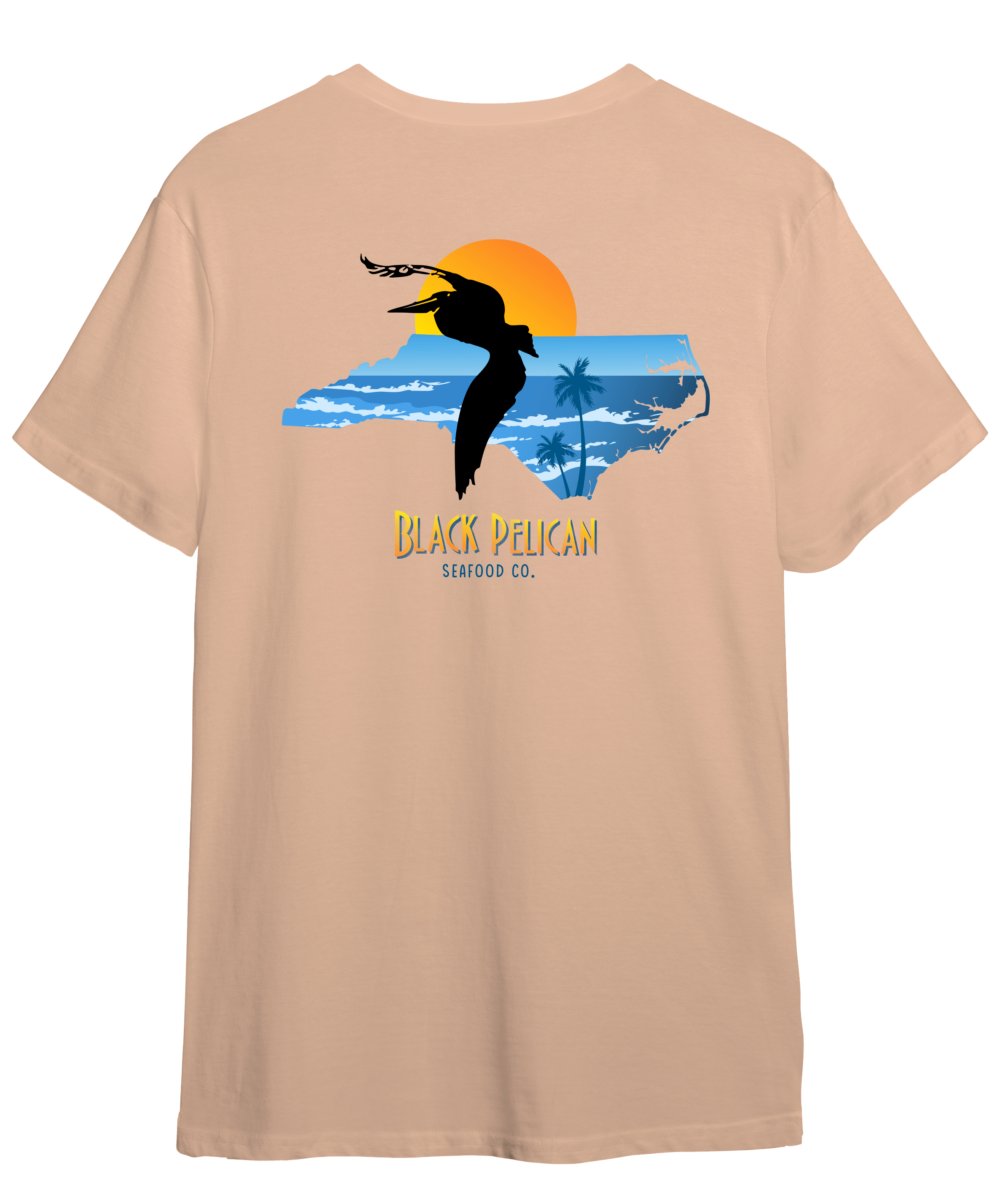 T-Shirt-Design von Karim Craft für Black Pelican Seafood Company | Design #35109165