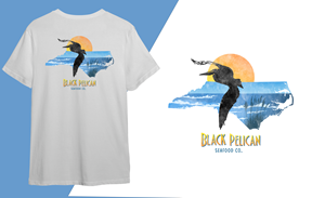 T-shirt Design by Karim Craft for Black Pelican Seafood Company | Design: #35110108