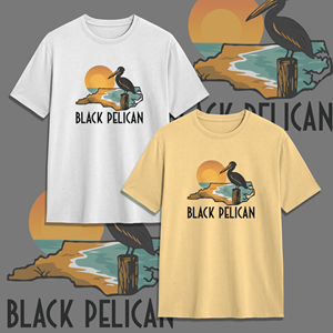 T-shirt Design by V FOUR Design for Black Pelican Seafood Company | Design #35096342
