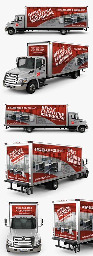 Car Wrap Design by 123graphics for Cloud 9 Pillows & More  LLC  | Design #35116053