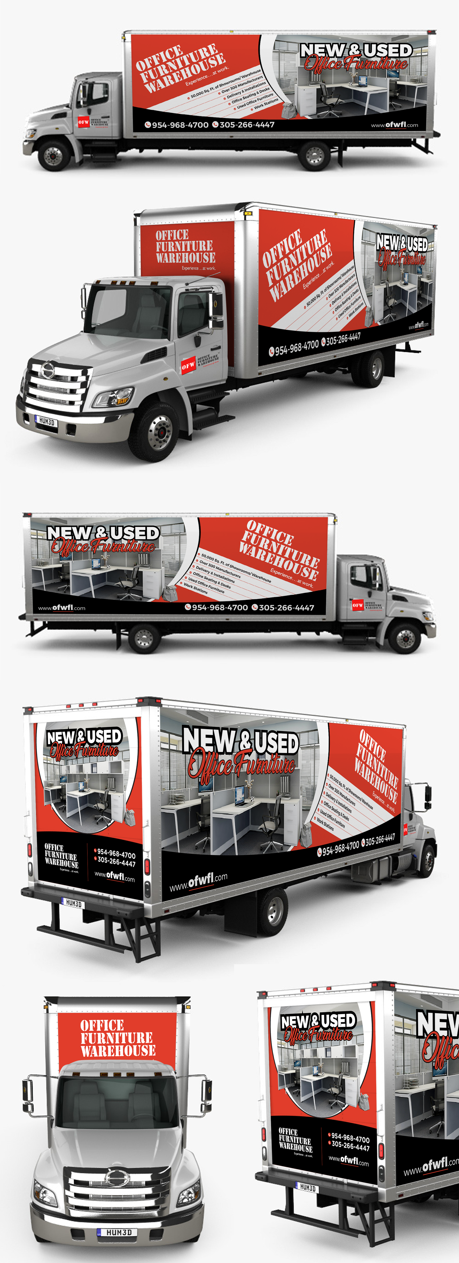 Car Wrap Design by 123graphics for Cloud 9 Pillows & More  LLC  | Design #35116054